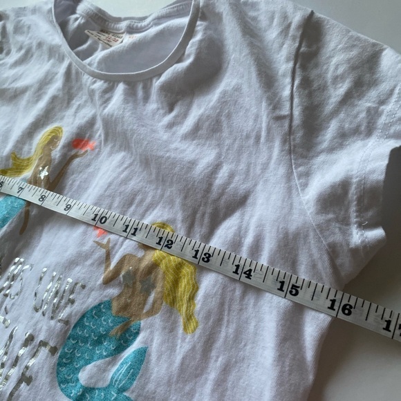 Zara mermaid tie front short sleeve top 11/12 - Picture 2 of 7